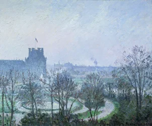 White Frost, Jardin des Tuileries, 1900